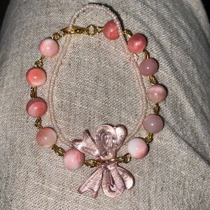 Cute Pink Coquette Bracelet